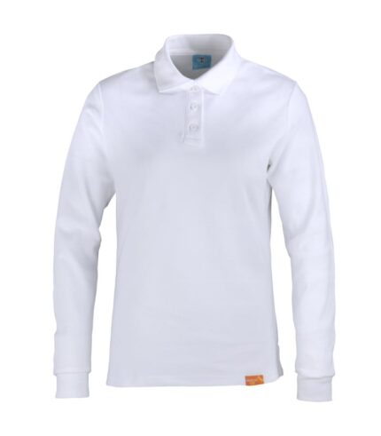 Polera Polo 80% Algodón Manga Larga Mujer